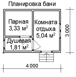 Proiect de baie 3x4 de la o instrucțiune video la instalare pe mâini proprii, o fotografie