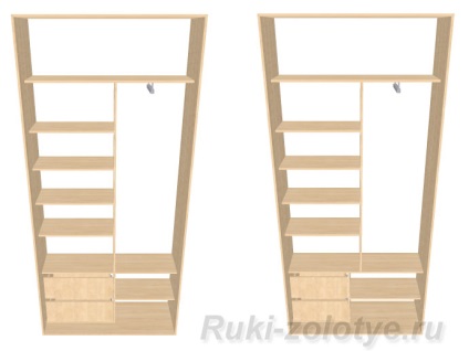 Проектування шафи купе - типові помилки, все своїми руками