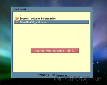 Câmp deschis openbox s2; pour software în openbox s2, firmware-ul receptoarelor