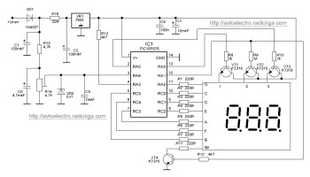 Un voltmetru simplu auto - auto & amp; moto - radio-bes - electronice de acasă