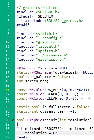 Rendering és betűsimítást a gnu