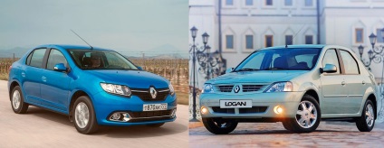 Renault Logan és a Logan 2 összehasonlítás és a különbségek az állami alkalmazottak, a különböző generációk