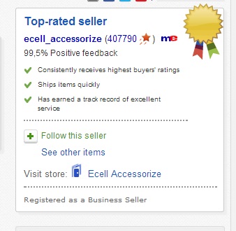 Rating-ul și recenzii pe ebay cum să alegi vânzătorul potrivit