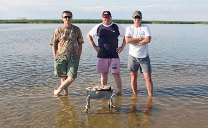 Pescuitul în Delta Volga