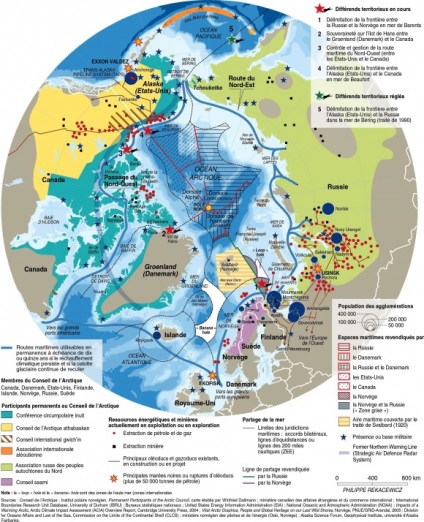 Orosz érdekeket az Északi-sarkon, a kérdés