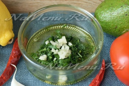 Salata avocado cu creveți, o rețetă cu o fotografie foarte delicioasă
