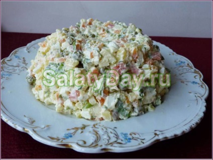 Salată salată cu ciuperci - rețetă simplă, accesibilă, ieftină, cu fotografii și videoclipuri