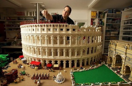 Cele mai incredibile clădiri din lego - în lumea interesantă