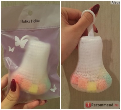 Mesh korbácsolás hab holika holika wash-up buborék net - «, mint egy szuper tisztító és