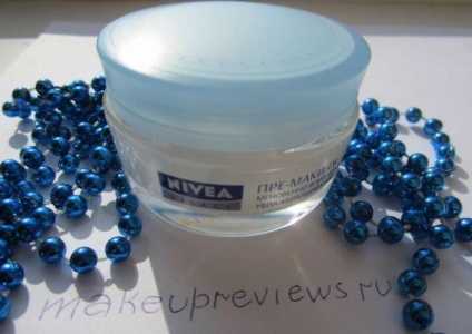 Piele strălucitoare cu cremă de zi pentru pielea normală și combinată pre-make-up de la nivea - recenzii despre