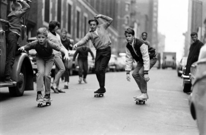 Skateboarding din anii 1960 în New York de la eppridge