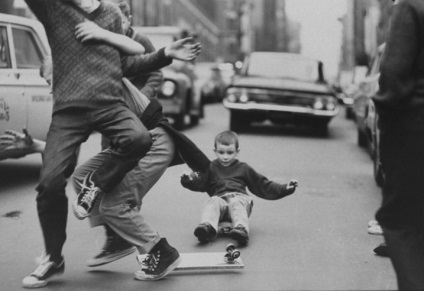 Skateboarding din anii 1960 în New York de la eppridge