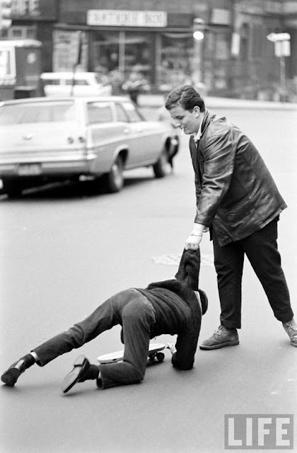 Skateboarding din anii 1960 în New York de la eppridge