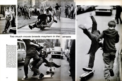 Skateboarding din anii 1960 în New York de la eppridge