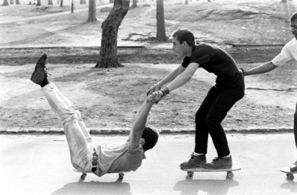 Skateboarding din anii 1960 în New York de la eppridge