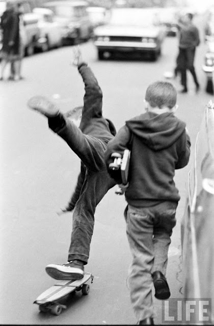 Skateboarding din anii 1960 în New York de la eppridge