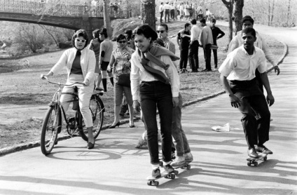 Skateboarding din anii 1960 în New York de la eppridge