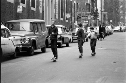 Skateboarding din anii 1960 în New York de la eppridge