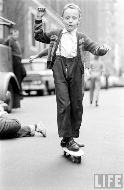 Skateboarding din anii 1960 în New York de la eppridge