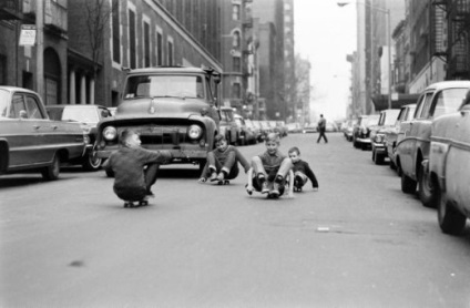 Skateboarding din anii 1960 în New York de la eppridge