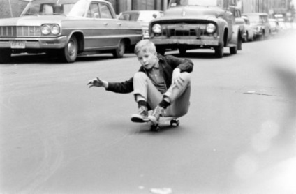 Skateboarding din anii 1960 în New York de la eppridge