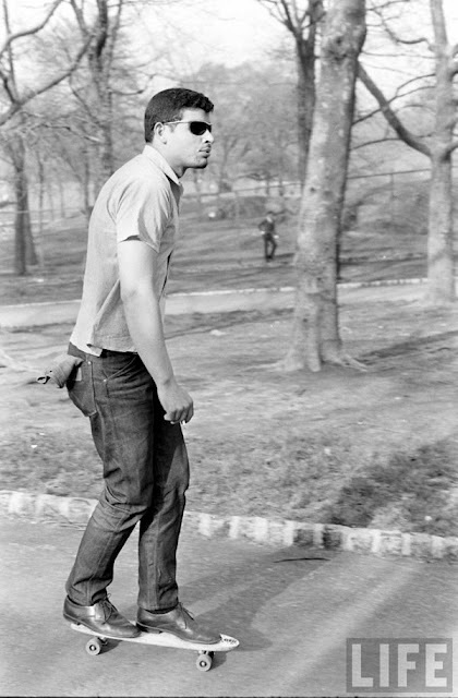 Skateboarding din anii 1960 în New York de la eppridge