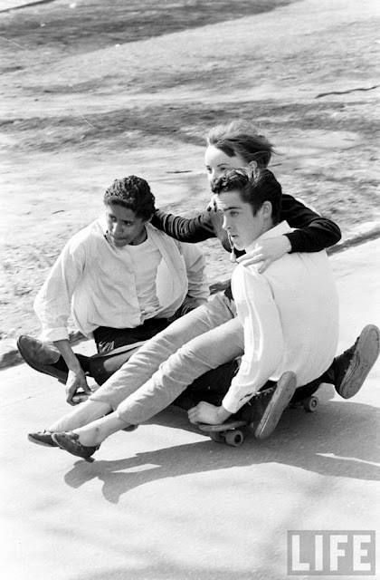 Skateboarding din anii 1960 în New York de la eppridge