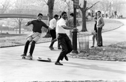 Skateboarding din anii 1960 în New York de la eppridge