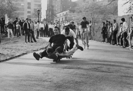 Skateboarding din anii 1960 în New York de la eppridge