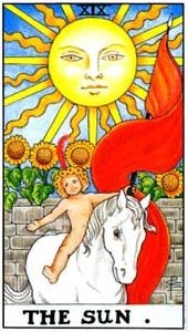 Soarele, arcana tarotului, horoscopul 1001