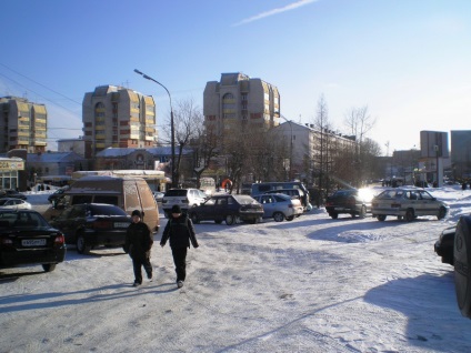 A főváros a Komi Köztársaság (február 12-13 2010) (Sziktivkar, Oroszország) - képek a Föld bolygó