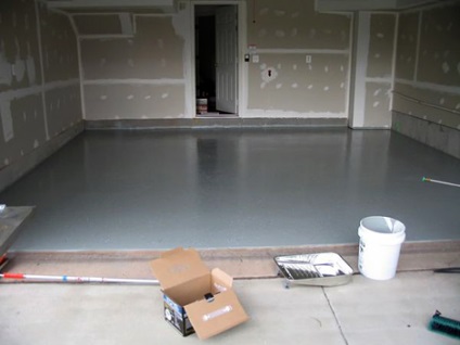 Șapă și podea plat - care este diferența, un supermarket de materiale de construcție