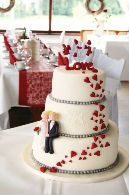 Esküvői torta (cake) esküvői torta