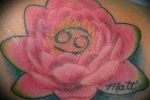 Tatuaj cancer foto - constelație în tatuaje de sex masculin și feminin,
