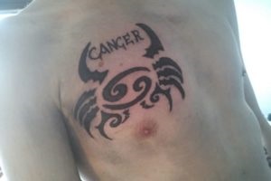 Tatuaj cancer foto - constelație în tatuaje de sex masculin și feminin,