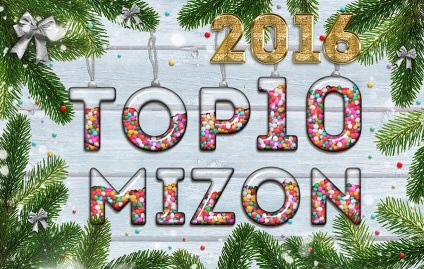 Top 10 termék MIZON a 2016. évre - 2. rész - Tippek és titkok MIZON