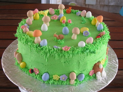 Díszíteni sütemények Húsvétra