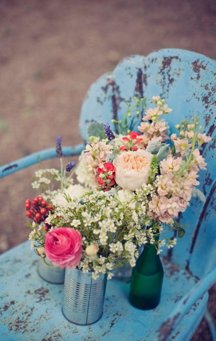 Decorarea florilor de nunta