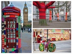 В'язане графіті ярнбомбінг (yarn bombing) - основа міського затишку