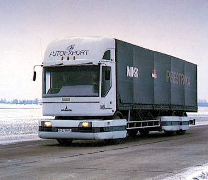 Vehicule sovietice unice - arhivă blog - Maz 2000 - Restructurare - Înapoi în viitor