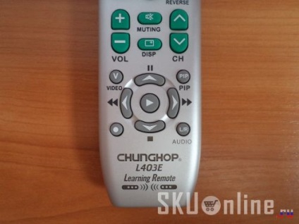 Universal Learning Remote chunghop l403e távirányító egyszerű és gyors!