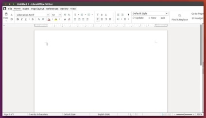 Telepítse LibreOffice 5