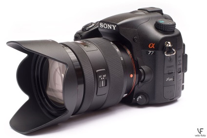 Kiválasztása SLR sony, helyén a kerékpárok és fotók