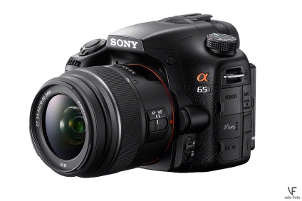 Kiválasztása SLR sony, helyén a kerékpárok és fotók