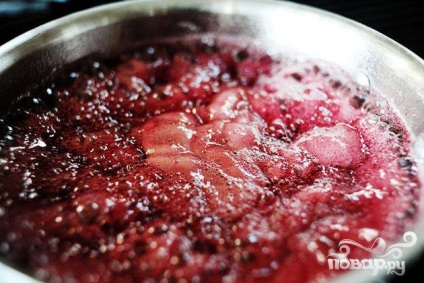 Cherry puding - lépésről lépésre recept fotók