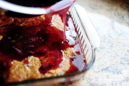 Cherry puding - lépésről lépésre recept fotók