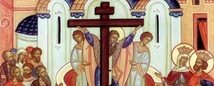 Înălțarea crucii Domnului - icoană