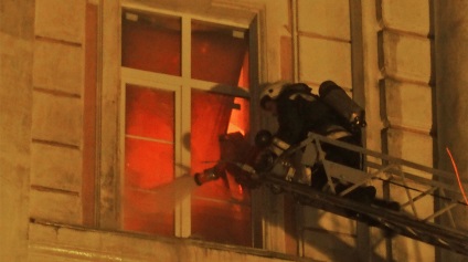 Spitalul regional pentru copii a ars în Tver, fotografie