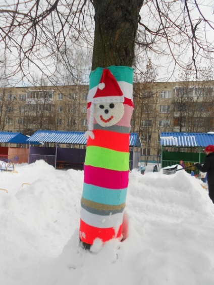 Yarnbombing hogy a világ fényesebb