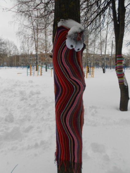 Yarnbombing hogy a világ fényesebb